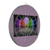 MoonDreams Music Equalizer Metal Cage Dartboard Dartbord (Voorkant Links)
