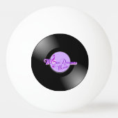 MoonDreams Music Record ping Pong Ball (Voorkant)