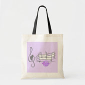 MoonDreams Muzieknoten Budget Tas (Voorkant)