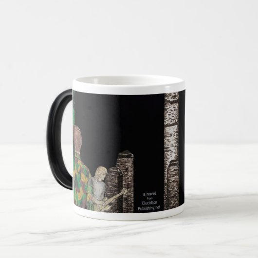 Moondrops en Thistles Magische Mok (Voorkant links)