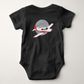 Mooney Airplane baby bodysuit (Achterkant)
