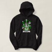 Mooney Coat of Arms Family Crest Hoodie (Design voorkant)
