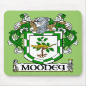 Mooney Coat of Arms Muismat (Voorkant)