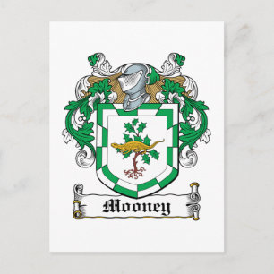 Mooney Family Crest Briefkaart
