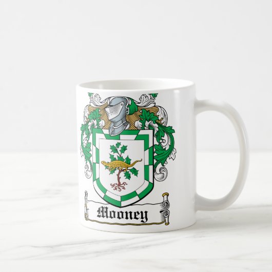 Mooney Family Crest Koffiemok (Rechts)