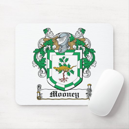 Mooney Family Crest Muismat (Met muis)