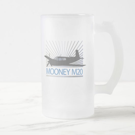 Mooney M20 Aviation Matglas Bierpul (Rechts)