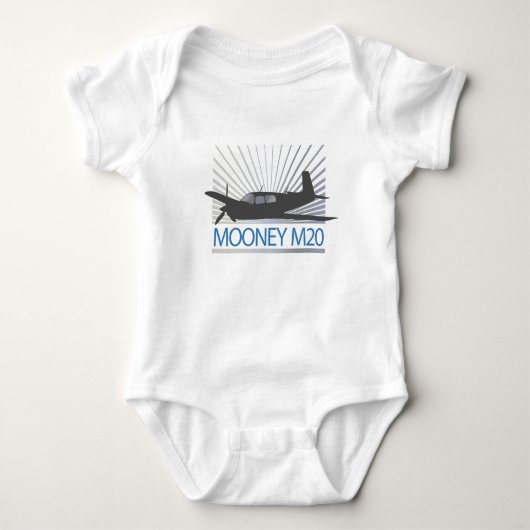 Mooney M20 Aviation Romper (Voorkant)