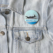 Mooney M20 Aviation Ronde Button 5,7 Cm (In situ)