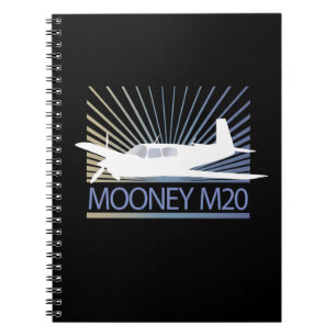 Mooney M20 Vliegtuig Notitieboek