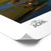 Mooney over de Noordbaai Galerij Poster (Hoek)
