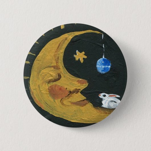 Moonface Ronde Button 5,7 Cm (Voorkant)
