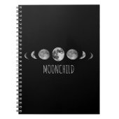 Moonfase * Moonchild Notitieboek (Voorkant)