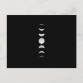 Moonfasen Briefkaart (Voorkant)