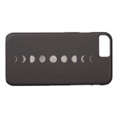Moonfasen Case-Mate iPhone Case (Achterkant (Horizontaal))