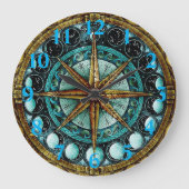 Moonfasen Grote Klok (Voorkant)