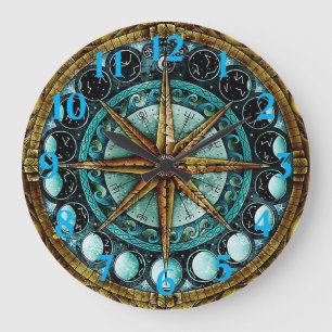 Moonfasen Grote Klok