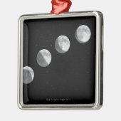 Moonfasen Metalen Ornament (Links)