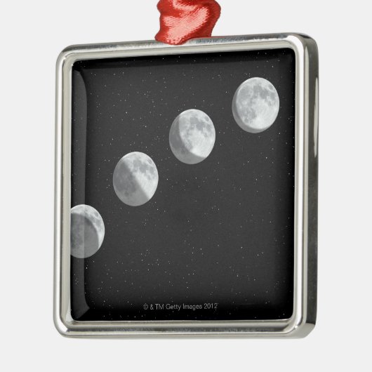 Moonfasen Metalen Ornament (Links)