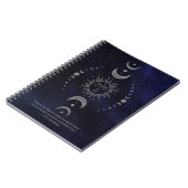 Moonfasen Notitieboek (Linkerzijde)