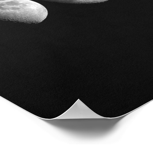 Moonfasen Poster (Hoek)