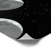 Moonfasen Poster (Hoek)