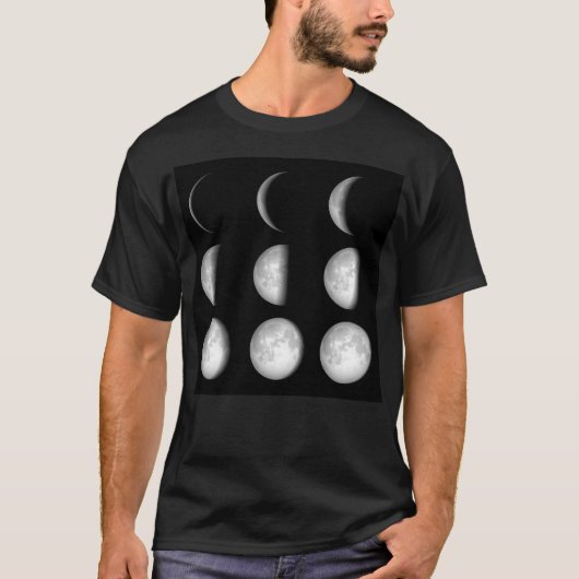 Moonfasen T-shirt (Voorkant)