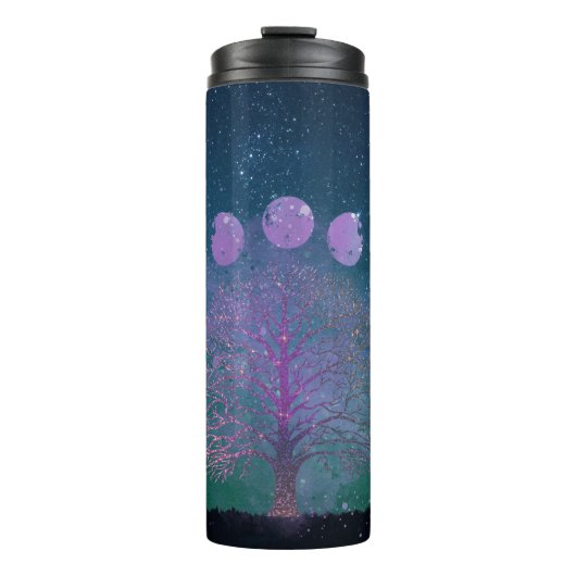 Moonfasen Thermosbeker (Voorkant)