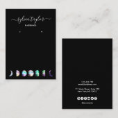 Moonfasen Veroorbaar lijst beeldscherm toevoegen l Visitekaartje (Voorkant / Achterkant)