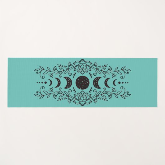 Moonfasen Yogamat (Voorkant (horizontaal))
