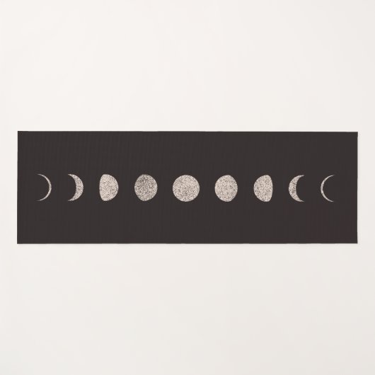 Moonfasen Yogamat (Voorkant (horizontaal))