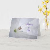 Moonflower #7- blanco of aanpassen kaart (Gele Bloem)