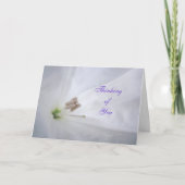 Moonflower #7- blanco of aanpassen kaart (Voorkant)