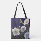 Moonflower Canvas tas (Achterkant)