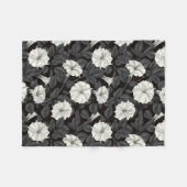 Moonflower Fleece Blanket Deken (Voorkant (Horizontaal))