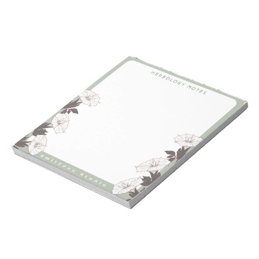 Moonflower Herbology Notitieblok (Linkerzijde)