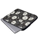 Moonflower laptophoes laptop sleeve (Voorkant onderkant)
