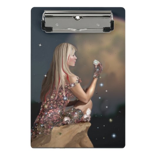 Moonflower Mini Klembord (Voorkant)