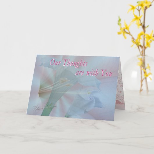 Moonflower Vision 2-aanpassen elke gelegenheid Kaart (Gele Bloem)