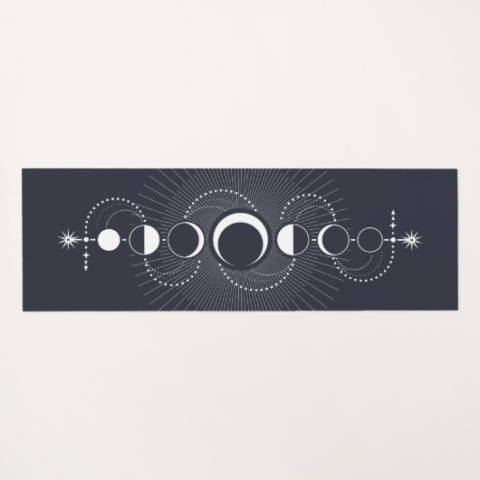 Moonfluctuaties Yogamat (Achterkant (horizontaal))
