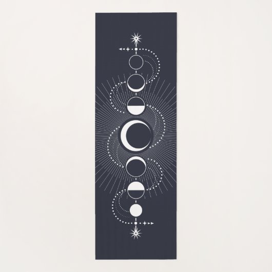 Moonfluctuaties Yogamat (Achterkant)