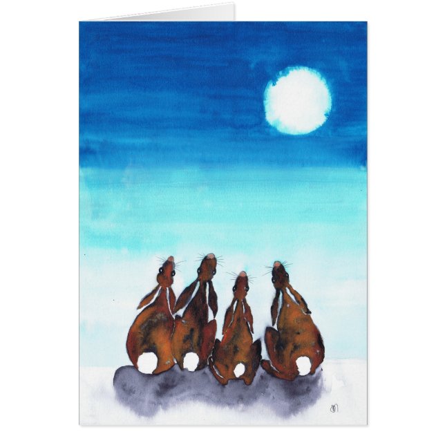 MOONGAZING HARES (Voorkant)
