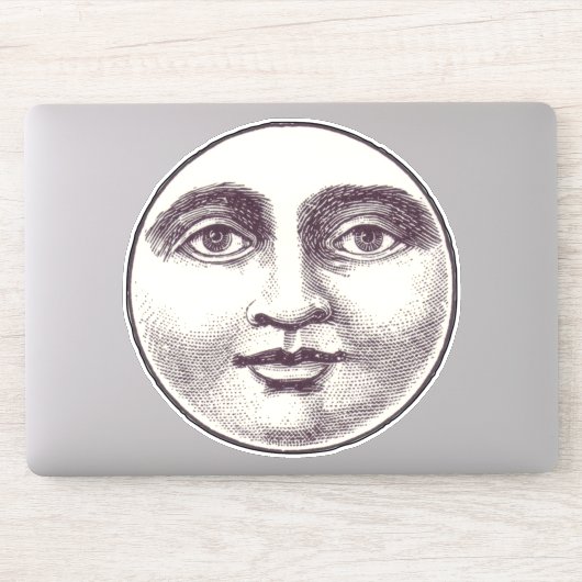 Moongezicht Sticker (Computer)