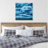 Moonglow Canvas Afdruk (Insitu (Slaapkamer))