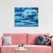 Moonglow Canvas Afdruk (Insitu (Woonkamer))