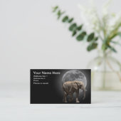 MOONGLOW ELEPHANT #1 VISITEKAARTJE (Staand voorkant)
