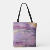 Moonglow Gold Abstract Tote Bag (Achterkant)