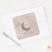 Moonglows Vierkante Sticker (Envelop)