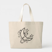 Moonhit Grote Tote Bag (Achterkant)