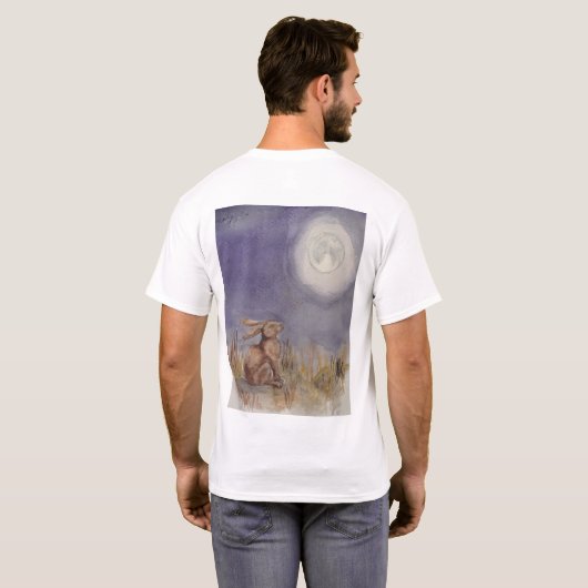Moonhit T-shirt (Achterkant volledig)